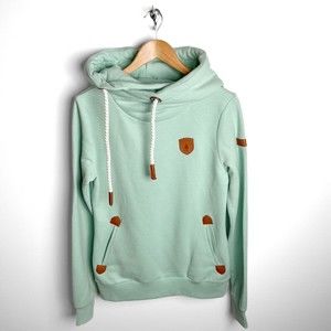 Wanakome Women's Artemis Cucumber Pullover Lt Green Hoodie Size Small